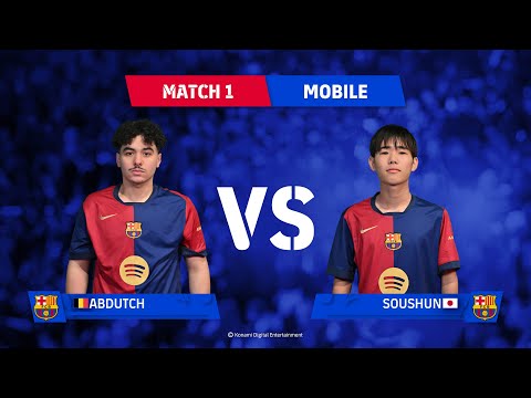 Видео: Мобильная версия GS: ABDUTCH - SOUSHUN | Чемпионат eFootball™ 2025, финал ФК «Барселона»