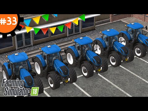 Видео: NEW HOLLAND T7.315HD: Стратегическое Расширение Автопарка! Fs 18 | Farming Simulator 18. #33