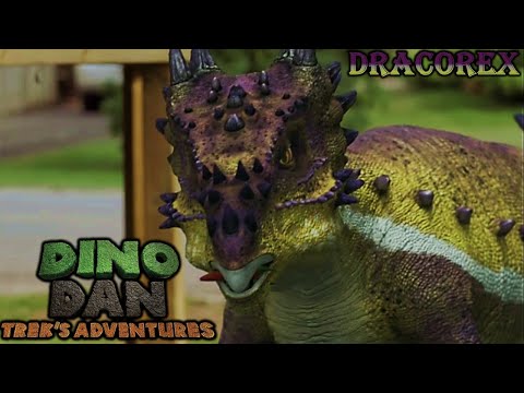 Видео: Приключения Дино Дэна Трека Дракорекс экранное время