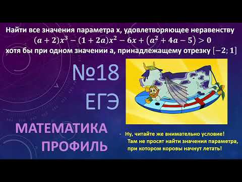 Видео: №18 ЕГЭ математика профиль (параметр)
