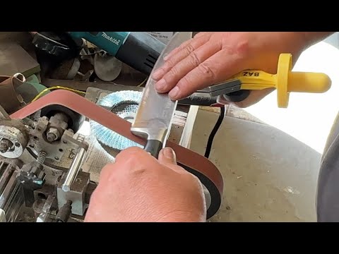 Видео: Как восстановить больстер для ножа #tormek #заточканожей