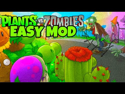 Видео: Самый лёгкий мод для новичков в Plants vs Zombies!