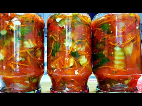 Видео: ЛЕЧО ИЗ ОГУРЦОВ 🥒🍅 САМЫЙ ВКУСНЫЙ САЛАТ НА ЗИМУ!!!