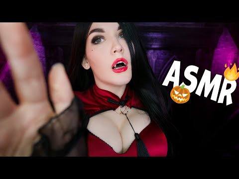 Видео: АСМР [RP] Замок на скале 🔥🎃[Halloween mood] ASMR Castle on the rock 👻🧛‍♀🧙‍♀[Care, Haircut, Vampire]