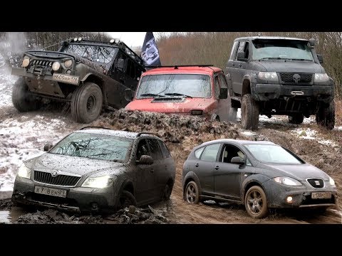 Видео: Пузотёрки и джипы. Горячая Зима