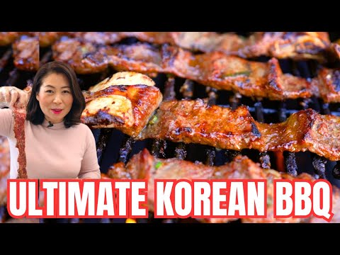 Видео: Готовим настоящее корейское барбекю дома! ПРОСТОЙ РЕЦЕПТ маринада КАЛЬБИ для говяжьих рёбрышек 🇰🇷...