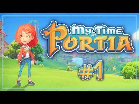 Видео: Прохождение My Time At Portia #1 Папкина мастерская