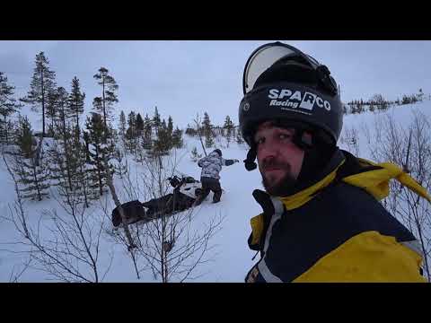 Видео: LYNX RANGER 49. 900 АСЕ. Денжер!!!  плавится моторка. включение вентилятора и как едет в +