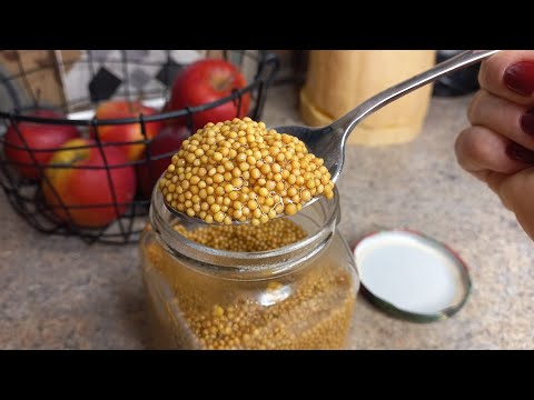 Видео: Французская горчица. Готовим дома. Рецепт.