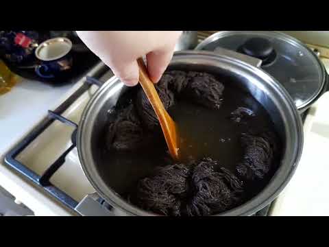 Видео: Верблюжья шерсть,  варим пряжу,  вто шерсти