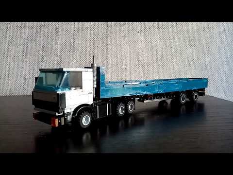 Видео: Маз 6422 с полуприцепом маз 93866 (Инструкция)