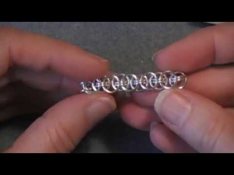 Видео: How to - Helm chainmaille weave - Как плести цепочку Хельм - speed weave - Ускоренный метод