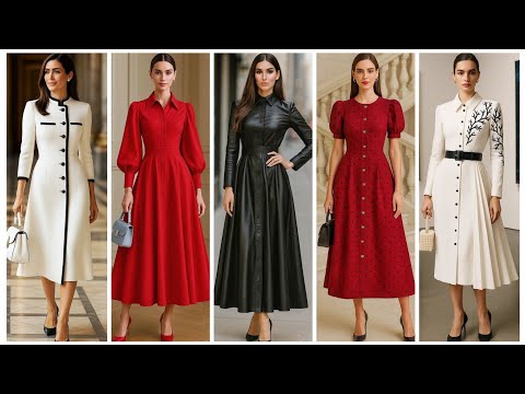 Видео: Лучшие наряды с платьями на пуговицах для непринужденной элегантности