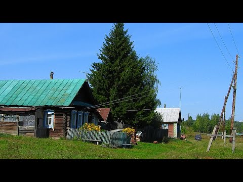 Видео: На велосипеде. Деревня Воробьевка. Чувашия.