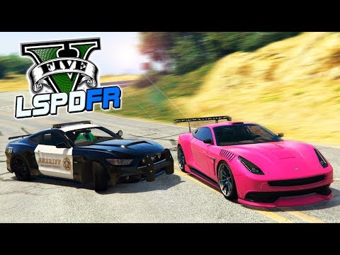Видео: ПОЛИЦЕЙСКАЯ ПОГОНЯ В GTA 5 - АЭРОПОРТ, ПЛЯЖ, НОВАЯ МАШИНА! (GTA 5 МОДЫ ДПС)