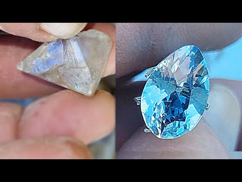 Видео: Я РАЗРЕЗАЛ ЭТОТ КАМЕНЬ И ПРЕВРАТИЛ ЕГО В СИНЮЮ ОКЕАНСКУЮ СЛЕЗУ