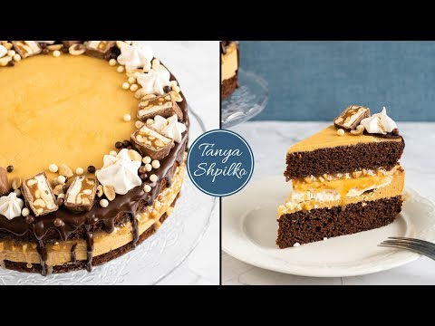 Видео: Торт «Сникерс» с Безе | простой пошаговый рецепт | Snickers Cake | Tanya Shpilko