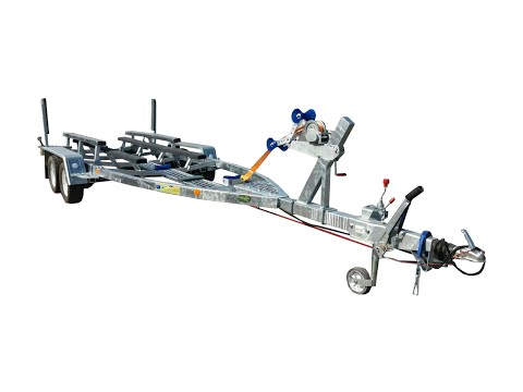 Видео: Лафет до Яхти 8.30м. 2.6т. Лукашенко Вадим.  Біла . ვაგონის მისაბმელი ნავის იახტისთვის საქართველოში