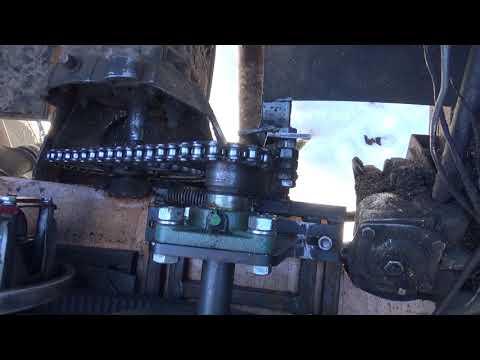 Видео: Успокоитель цепи на самодельном вездеходе.