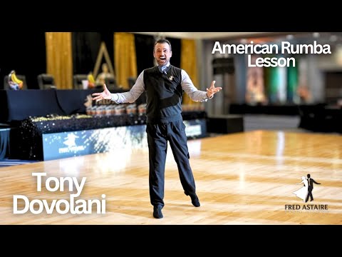 Видео: Мастер-класс Тони Доволани по румбе | Американская техника ритма | Лагерь Фреда Астера WCDC