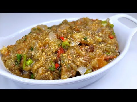 Видео: Гайанский байган/баланджай чока/жареные баклажаны | рецепт