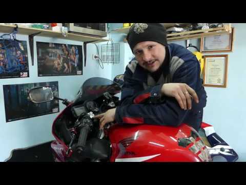 Видео: №17  Правильная установка пружин в передней вилке Honda CBR600F4i