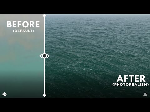 Видео: Фотореалистичная вода в Blender
