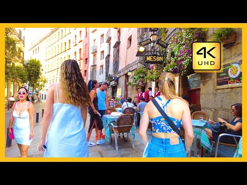 Видео: [4k] Прогулка по улице Майор и рынку Сан-Мигель, сердце Старого города Мадрида, прогулка по Мадриду