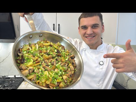 Видео: Смажена Картопля з Грибами | Як правильно Смажити картоплю ?