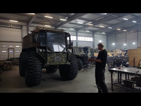 Видео: Технические параметры и размеры || Вездеход Ветер на Тром - 16