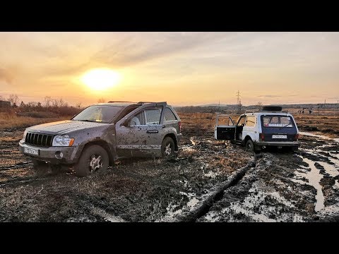 Видео: Toyota Carib глумится над внедорожниками! УАЗ Патриот, Нива, Grand Cherokee, Delica, Mazda #offroad