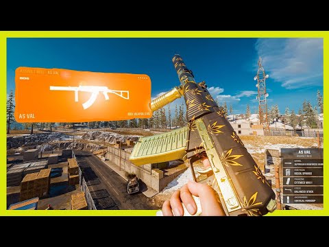 Видео: AS VAL Лучшая штурмовка в Warzone