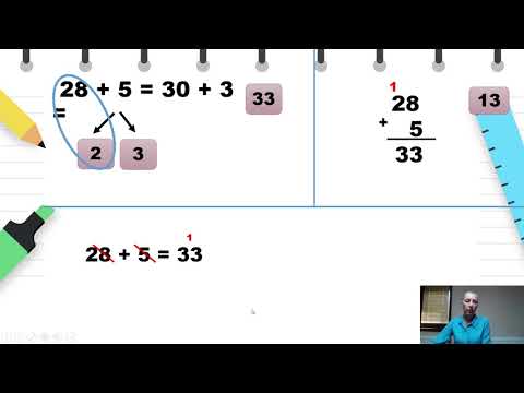 Видео: II одделение  - Математика -  Собирање едноцифрен со двоцифрен број