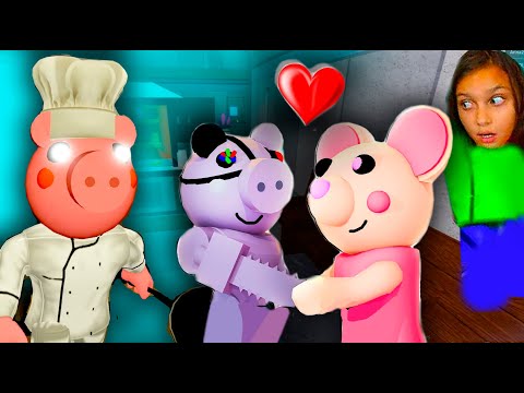 Видео: ПИГГИ ПОВАР всех ОТРАВИЛА mousy Кто ПРЕДАТЕЛЬ piggy chef roblox  / секретный скин роблокс