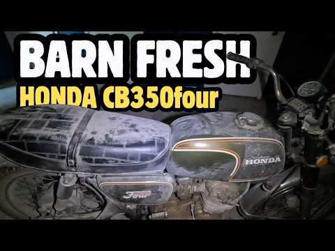 Видео: Мы нашли забытый Honda CB350 Four и заставили его работать!