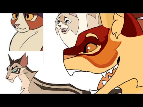 Видео: ДИЗАЙНЫ WCanimated ШИКАРНЫ! Смотрим на самые интересные и необычные! #warriorcats #котывоители