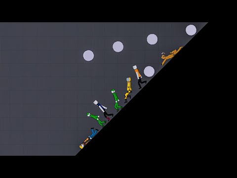 Видео: ЛЮДИ ПЫТАЮТСЯ ВЫЖИТЬ НА ОГРОМНОЙ ГОРЕ!┃People Playground
