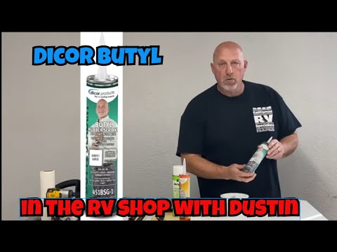 Видео: Бутиловая лента Dicor против резинового герметика Dicor: какой герметик лучше?