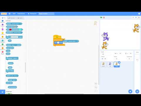 Видео: циклы в Scratch 3