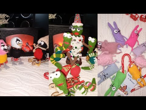 Видео: Четвёртый отчёт в марафоне #101cottontoys4 . 24 игрушки. 58/101