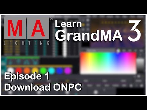 Видео: E01 - Экраны OnPC и системные представления - Учебное пособие по GrandMA 3 OnPC