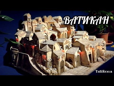 Видео: Собор Святого Петра перед Рождеством, как подняться на купол. 100 вертепов в Ватикане. TatiRoma 2019