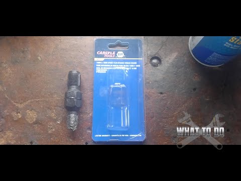 Видео: Как исправить перекошенную резьбу свечи зажигания в головке блока цилиндров — Spark Plug Chaser /...