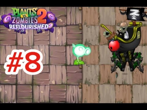 Видео: Зомбот-доскоход 2.0! Plants vs zombies 2 Reflourished #8
