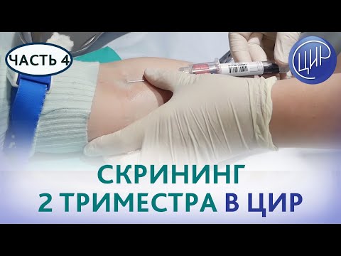 Видео: ВТОРОЙ СКРИНИНГ - комбинированный скрининг второго триместра. Беременность в ЦИР. Часть 4.