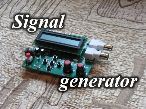 Видео: Генератор сигналов различной формы. Signal Generator