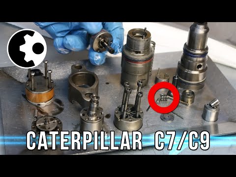 Видео: Полный обзор форсунки CATERPILLAR С7/С9