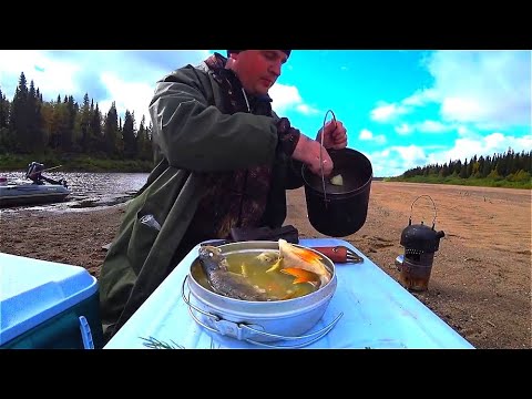 Видео: Летняя рыбалка на ТРОФЕЙНЫХ ЩУК и ГОРБАТЫХ ОКУНЕЙ. Готовим УХУ на турбопечке. Полная версия.