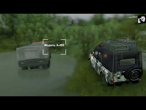 Видео: SpinTires Тест обзор карты Калым 14