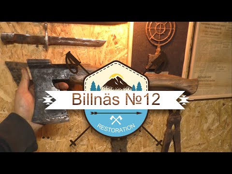 Видео: Топор на все случаи жизни .Реставрация топора Billnäs №12 .This ax cuts even steel Restoration.